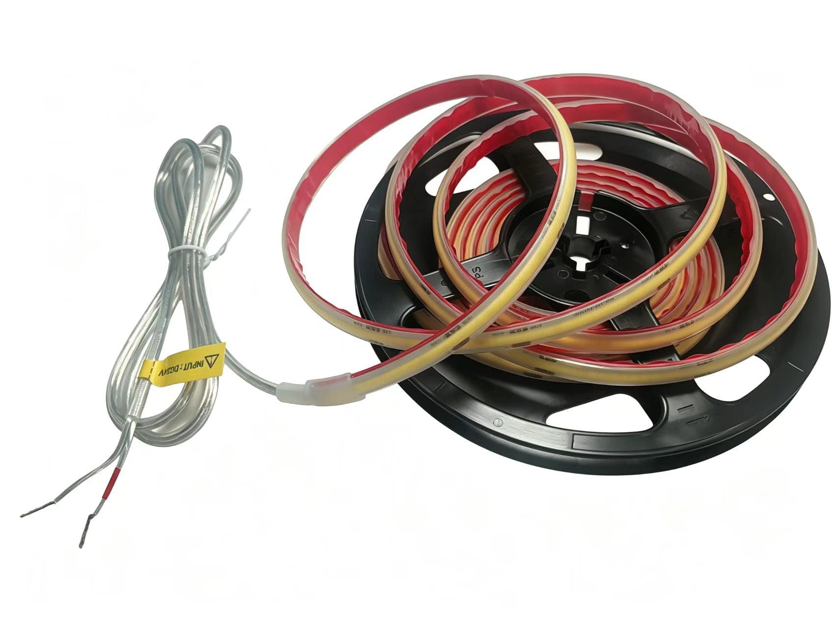 Taśma LED 24 V COB 1M 2M 3M 4M 5M 6M 7M 8M (8M, zimna biel)