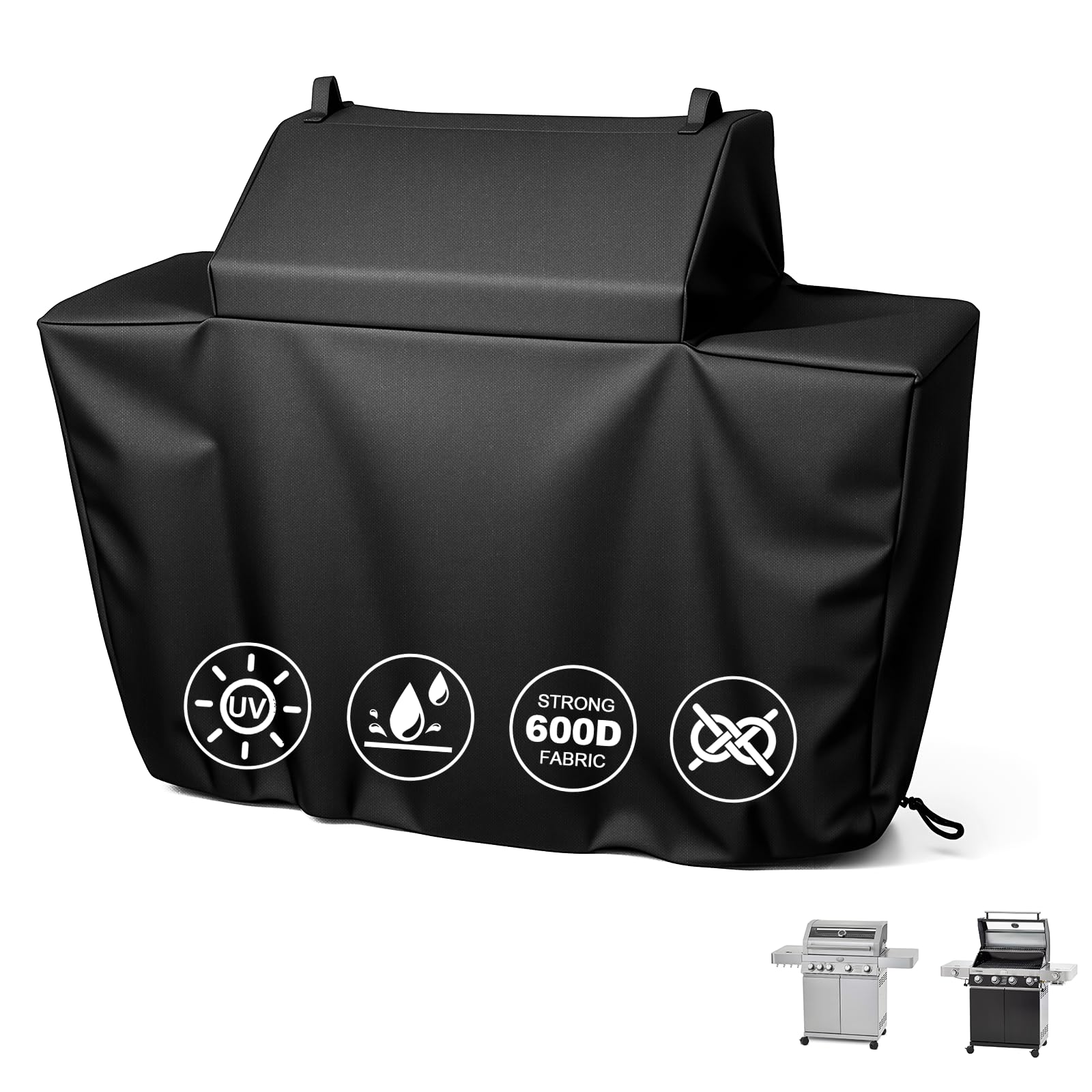 Bâche barbecue RÖSLE VIDERO G4 imperméable housse de protection 600D