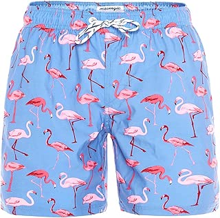 swim trunks with spandex liner