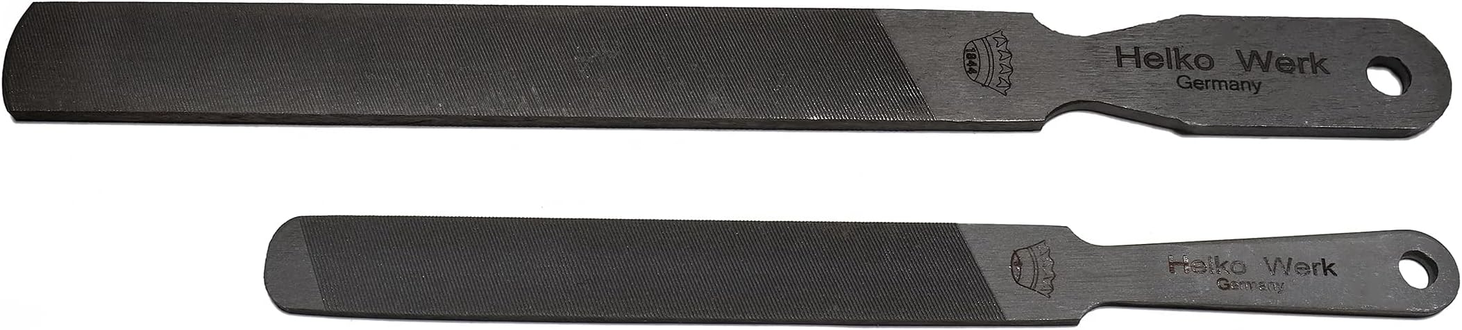 Heavy Duty Dual Sided Axe Sharpening File - Axe Sharpener Metal File single-cut and cross-cut hand file (Compact File + Heavy File Set)