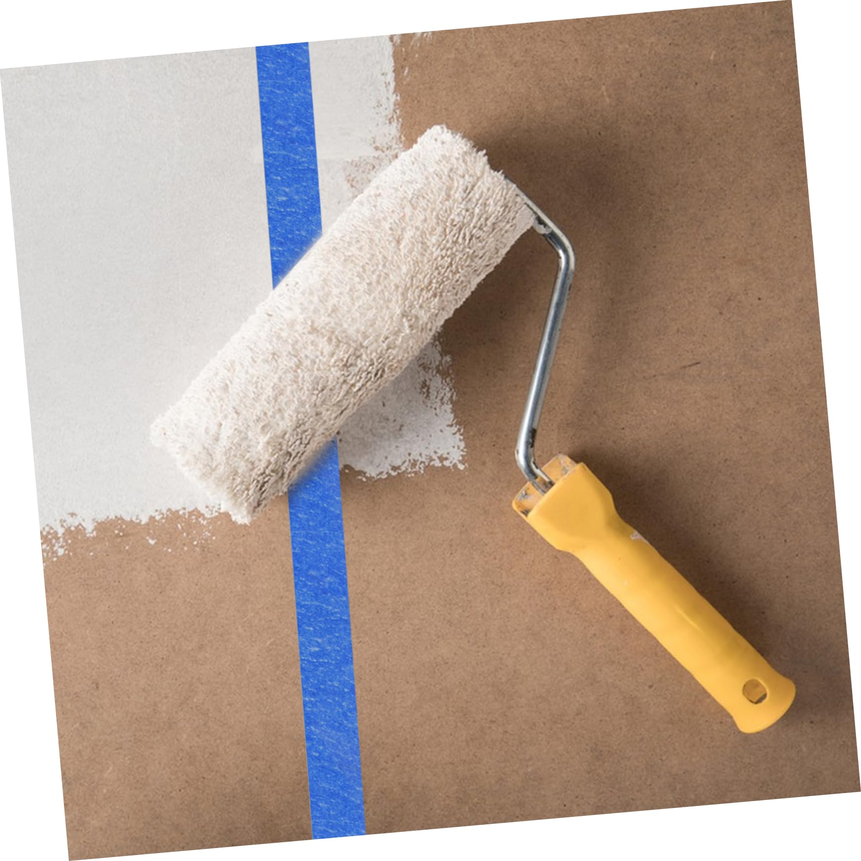 POPETPOP 4 Rollen Abdeckband Blau Malerei farbig malen Vinyl Wickelband Malerband Klebebandapplikator für Maler Gefrierband Beschriftungsband Erweitertes Krepppapier