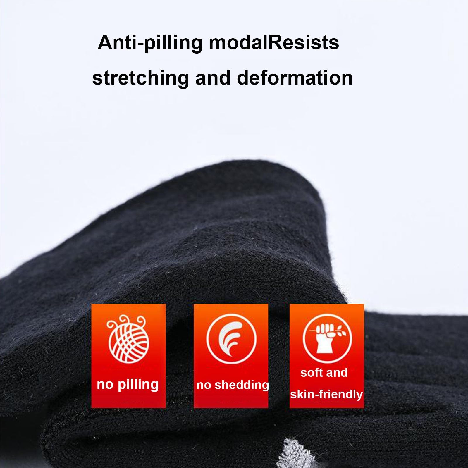 Calcetines Calefactables Recargables, Lavables Unisex Heated Socks, 3 Temperaturas, Amplia Zona de Calentamiento, para Ciclismo, Esquí, Pesca en Invierno