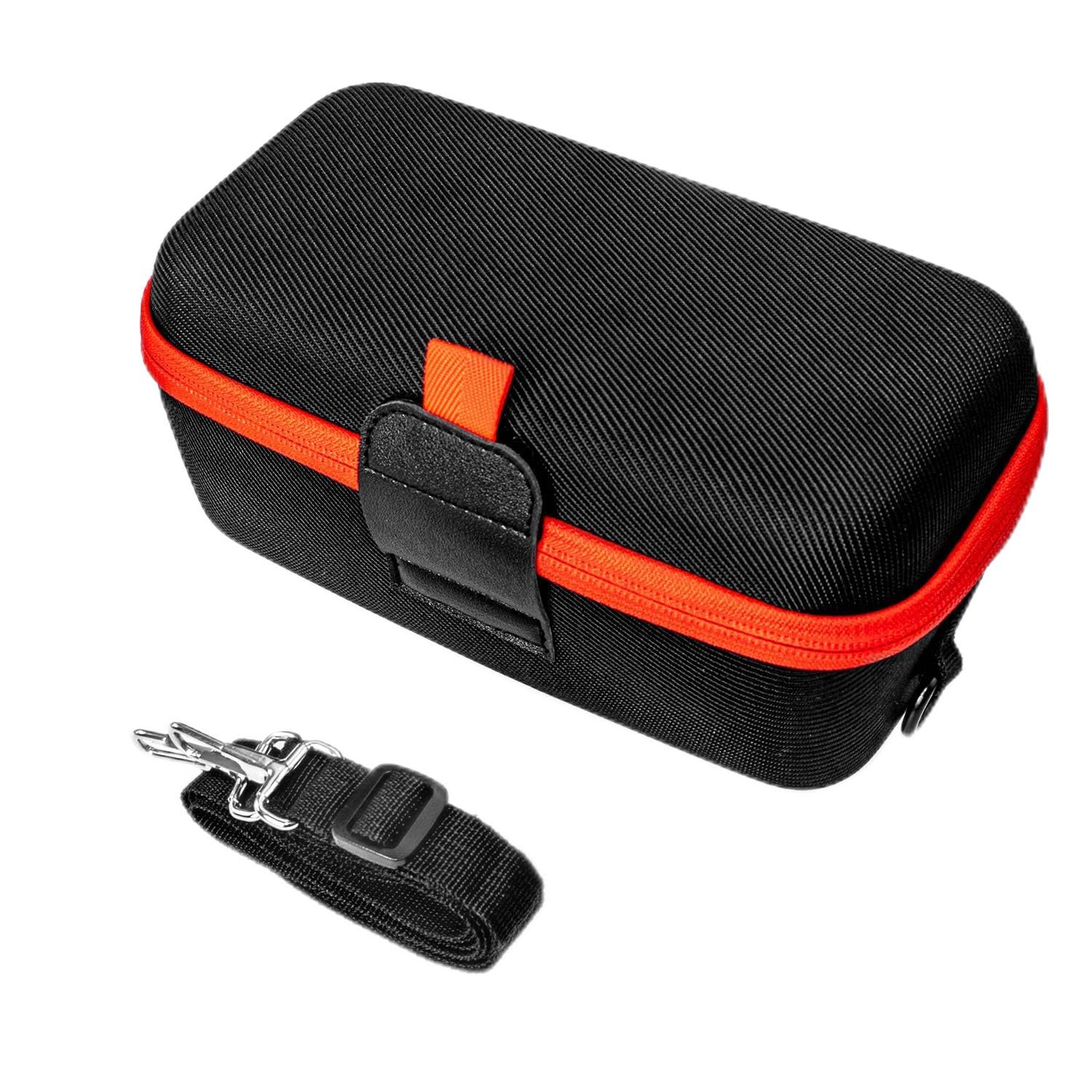 Custodia rigida per il trasporto compatibile con fotocamere reflex Canon EOS Rebel R100 / R50 / T7 / R5 / R6 Mark ll / R7 / R8 / 90D / 5D Mark IV, obiettivo 18-55 mm, scheda SD, batteria e cavo