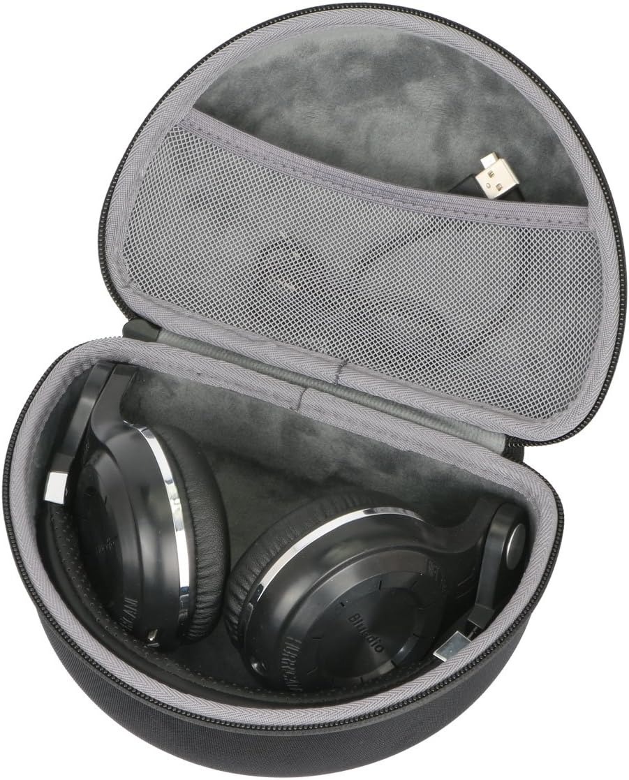 Hard Travel Case Replacement for Bluedio T2s / T2 Plus Turbine Wireless Bluetooth Headphones by co2CREAClimatePartner certified