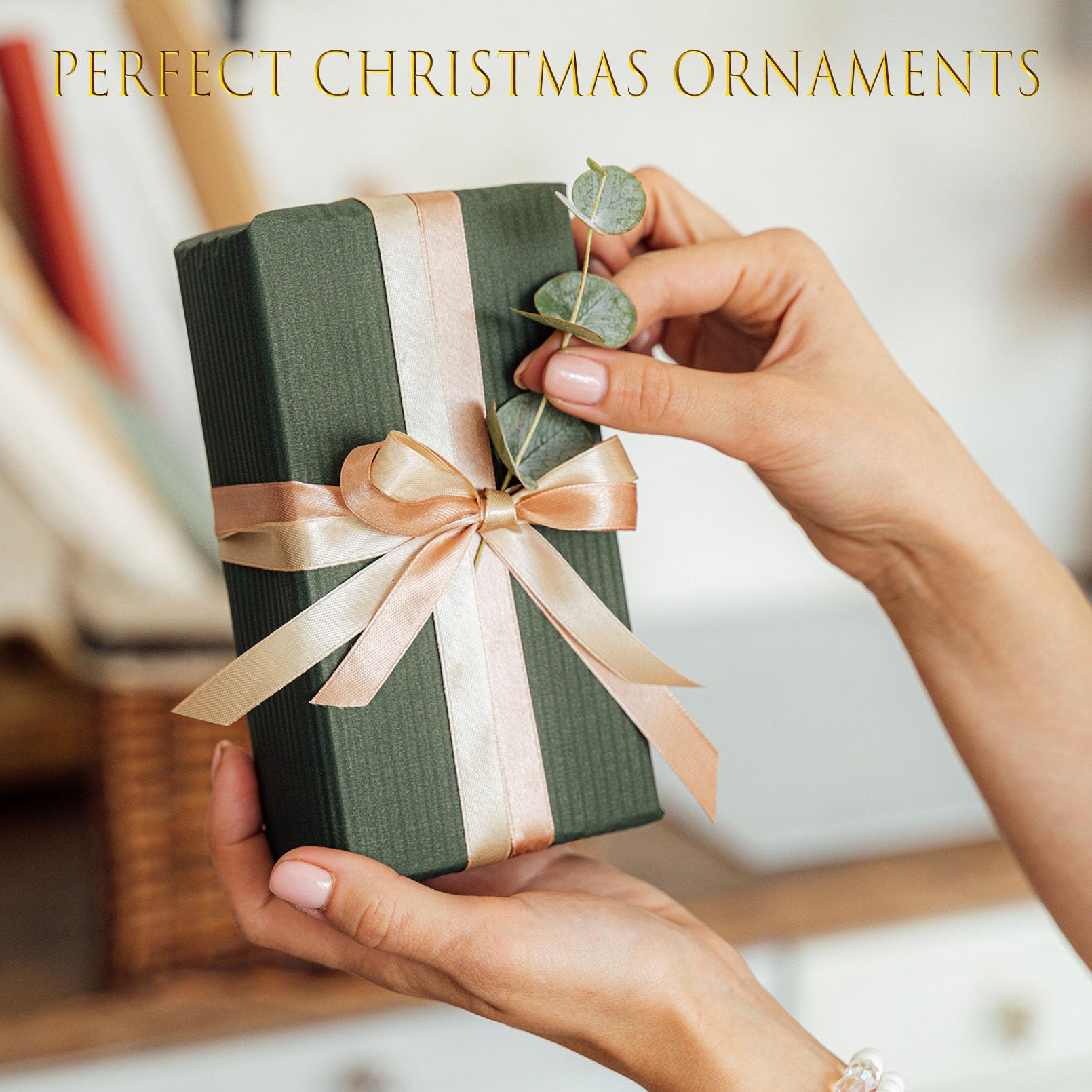 Christmas Straw Toppers - Festive Drinkware Accessories -7