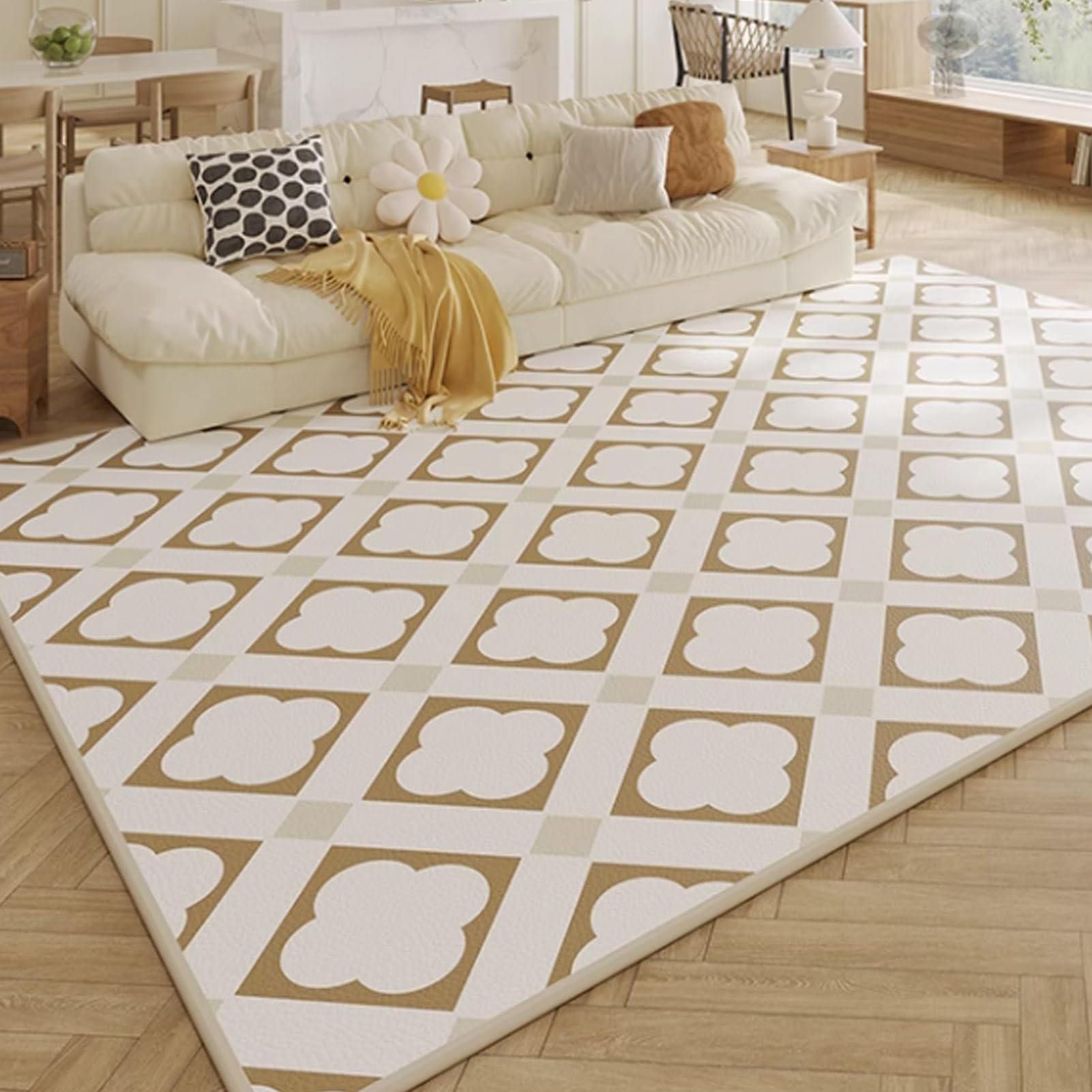Tapis de sol confortable pour maison et bureau avec chauffage réglable