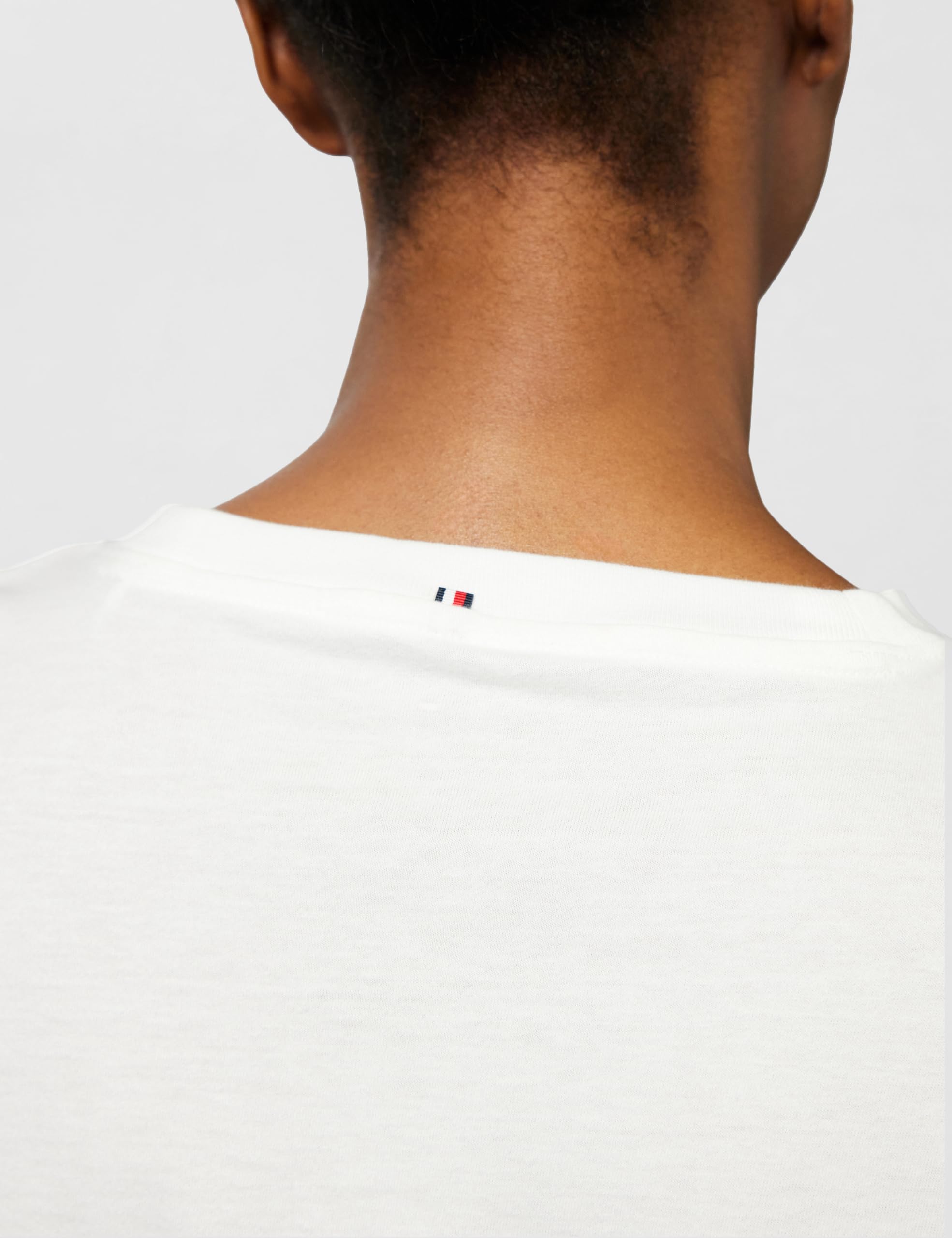 Tommy Hilfiger Donna Maglietta Maniche Lunghe Logo T-Shirt Relaxed Fit