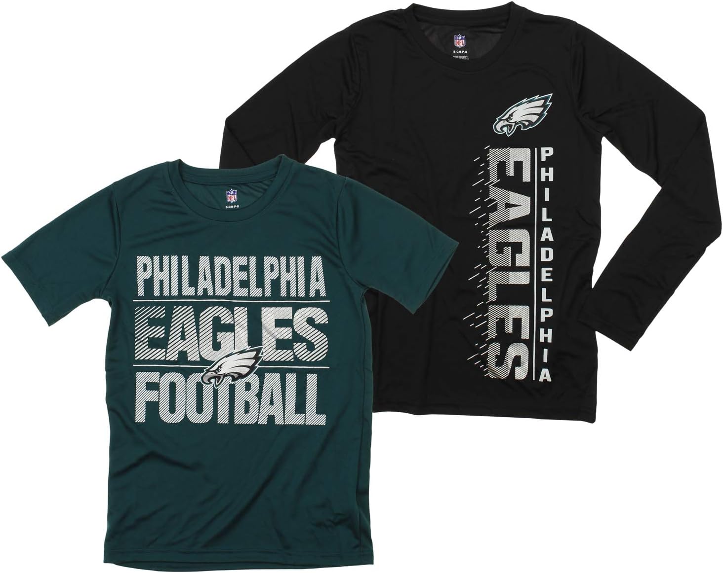 NFL Boys Youth Football Fan Two Performance T-Shirt Set, Team Variation