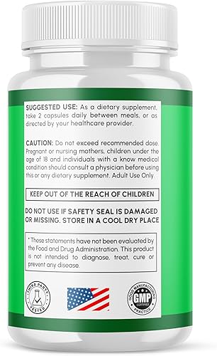 Miniatura 7 de Bioslim Cleanse Cápsulas (2 unidades), píldoras oficiales de suplemento de limpieza Bioslim con todos los ingredientes naturales, fórmula avanzada