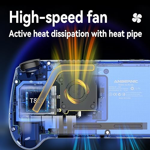 Miniatura 4 de RG556 Consola de Juegos Portátil Retro Android 13, rg 556 Consola de Juegos Portátil con Pantalla Táctil OLED de 5.48 pulgadas, RG556 Compatible con