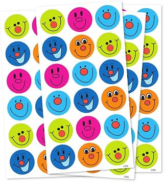 SuperStickers Solutions Smiley Face Stickers (Pack of 180) DBS195