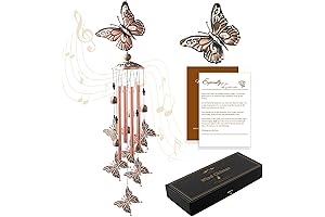 Butterfly Gifts for Women | Butterfly Wind Chimes for Outside