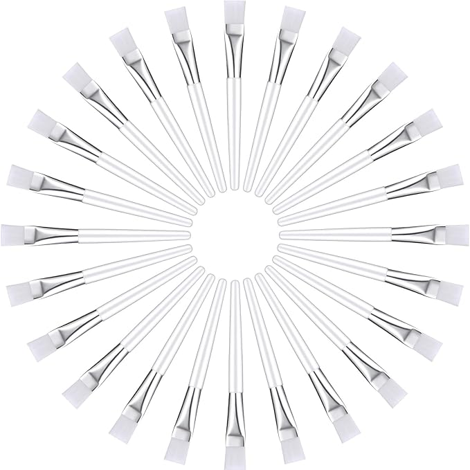 24 Pieces Facial Brush Face Brush Cosmetic Makeup Brushes