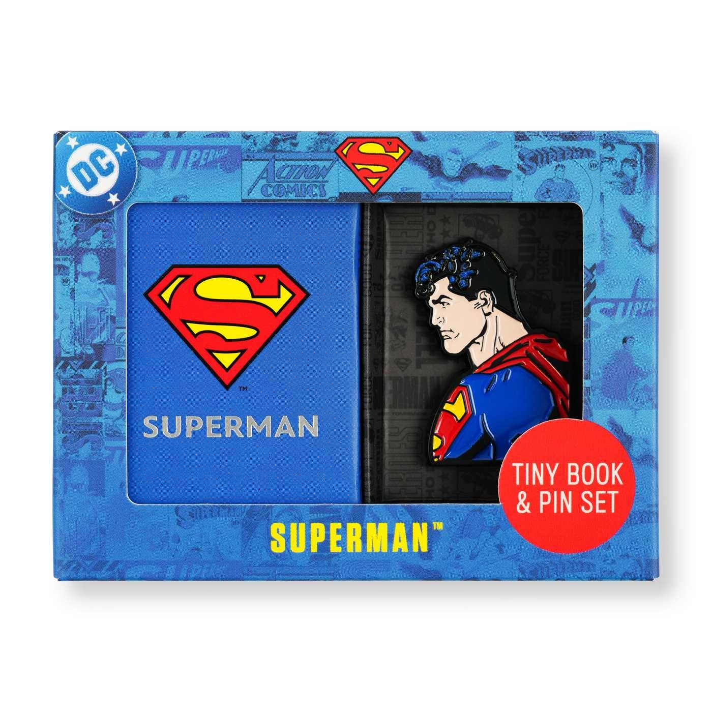 DC Comics: Superman Tiny Book and Pin Set by  Insight Editions - 9798337403458