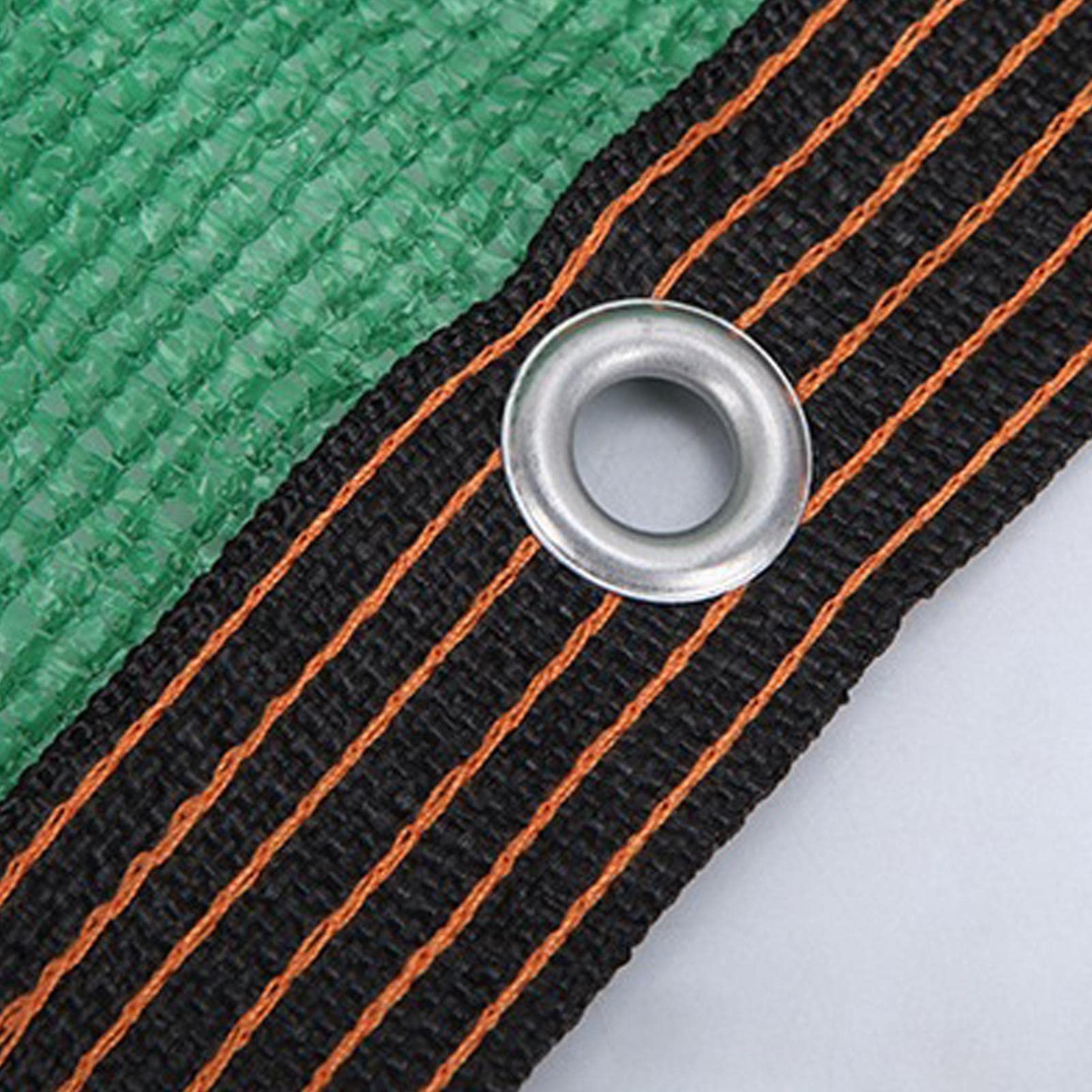 Telo Ombreggiante HDPE Con Occhielli – 1,5x30,5 M – 60% Di Blocco UV – Marrone Chiaro
