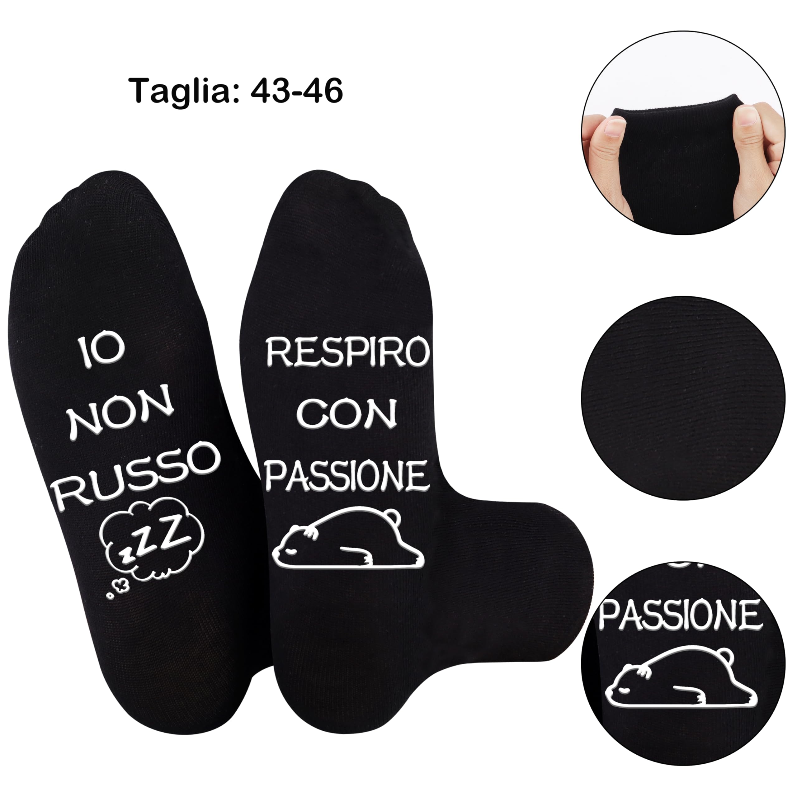Merclix Regalo Uomo Natale Calzini Uomo Divertenti Regali Divertenti Uomo Idee Regalo Uomo Compleanno Regali Per Lui Regalo Papa Natale Regalo Fidanzato Anniversario Regalo Papà Compleanno Utile
