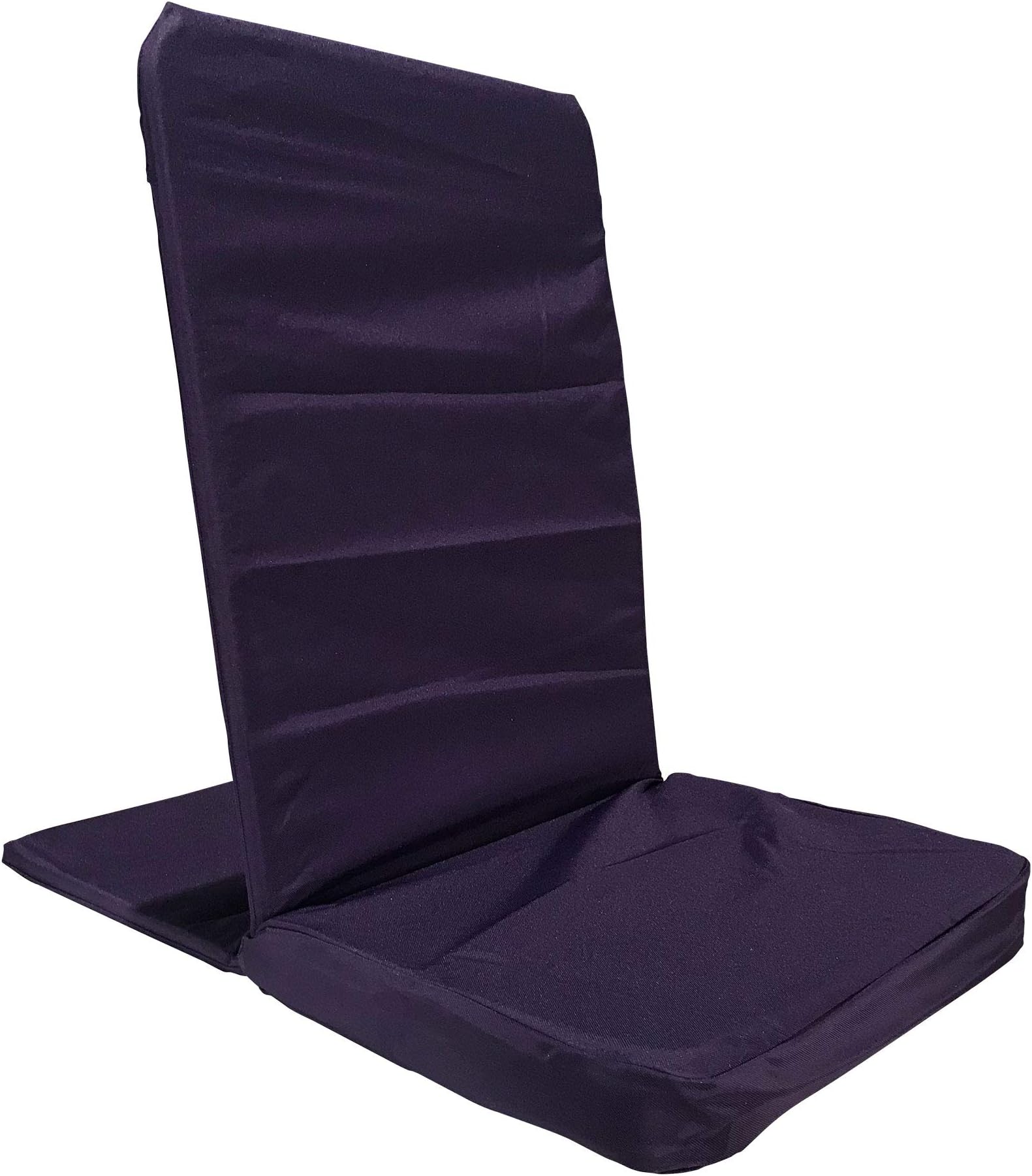 BackJack Floor Chair, Regular, Tuff Duck Material, Purple