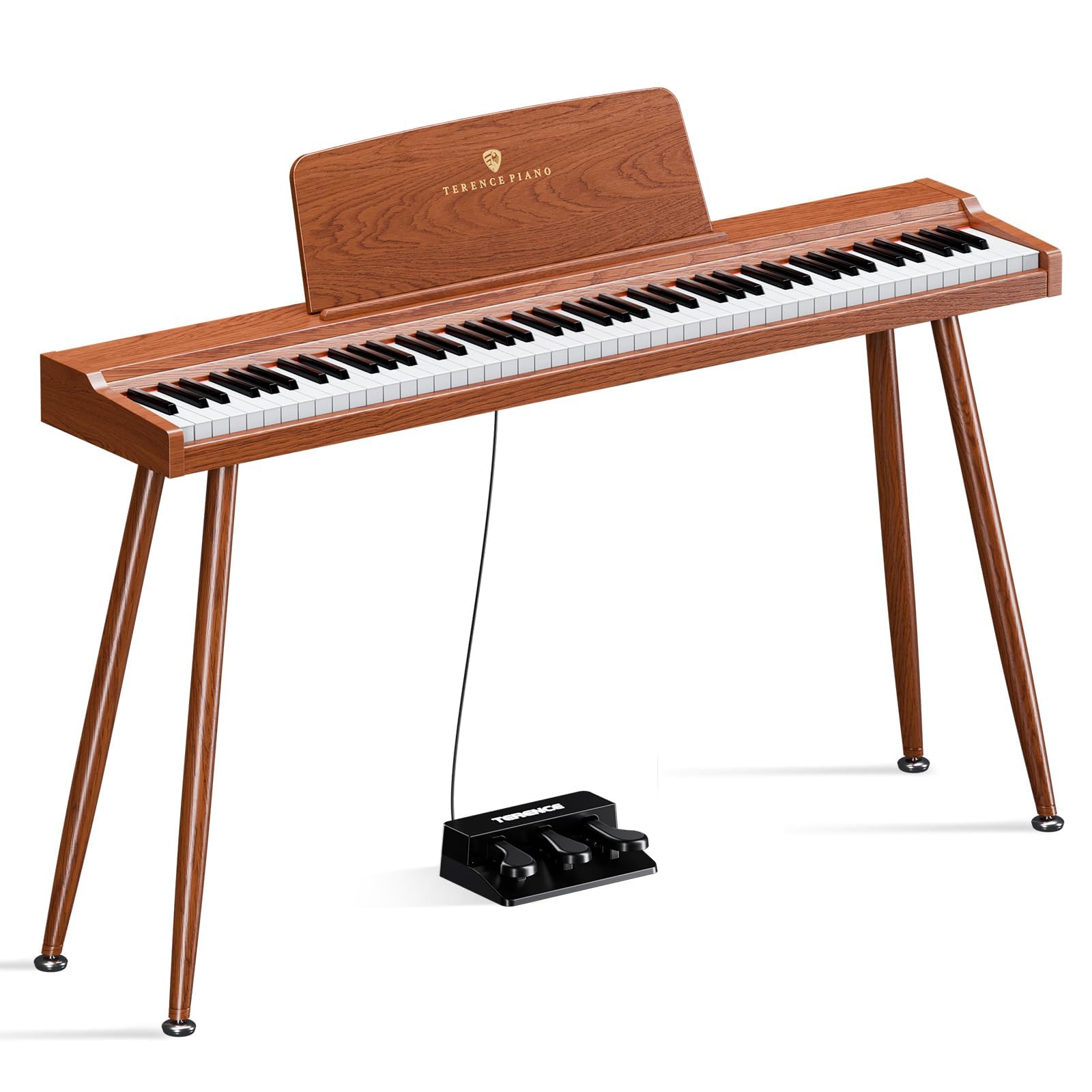 Amazon.com: TERENCE P10 Weighted Keyboard Piano 88 Keys,Full-Size