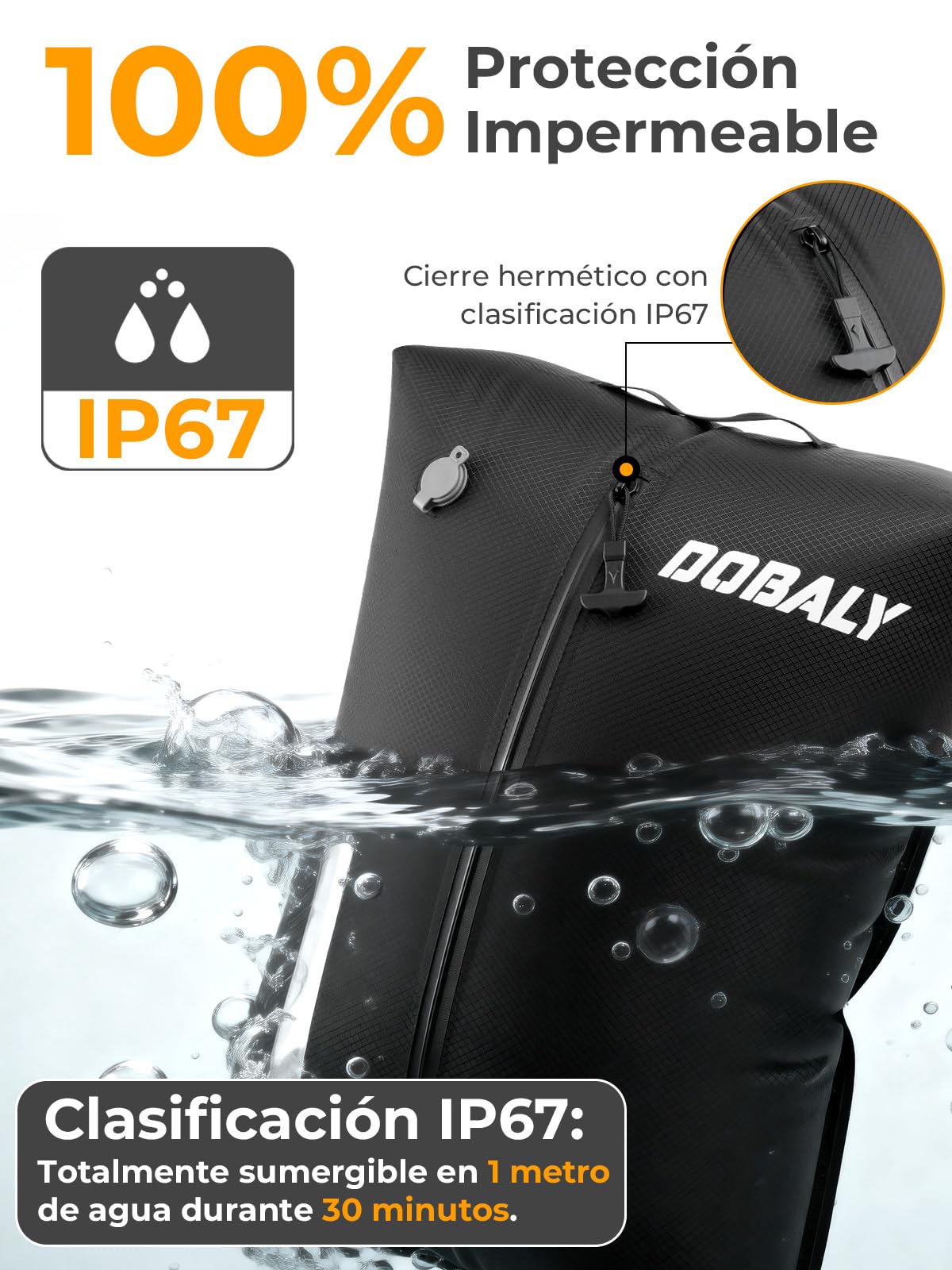 Bolsas de Vacío Profesionales para Viajes con Bomba, Bolsas de Compresión al Vacío Reutilizables IP67 para Maletas y Mochilas, son Ligeras y Duraderas,24L (2 Unidades +Bomba Inalámbrica)
