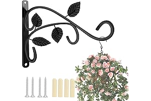 Axgo Wall Mounted 12-Inch Plant Hanger