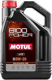 8100 Power 5W-50 Full Synthetic | Ester-Based Formula for Turbocharged & High-Performance Engines | LSPI Protection, Extreme Heat Resistance, Cold Start Lubrication, Daily & Track Use | 5L