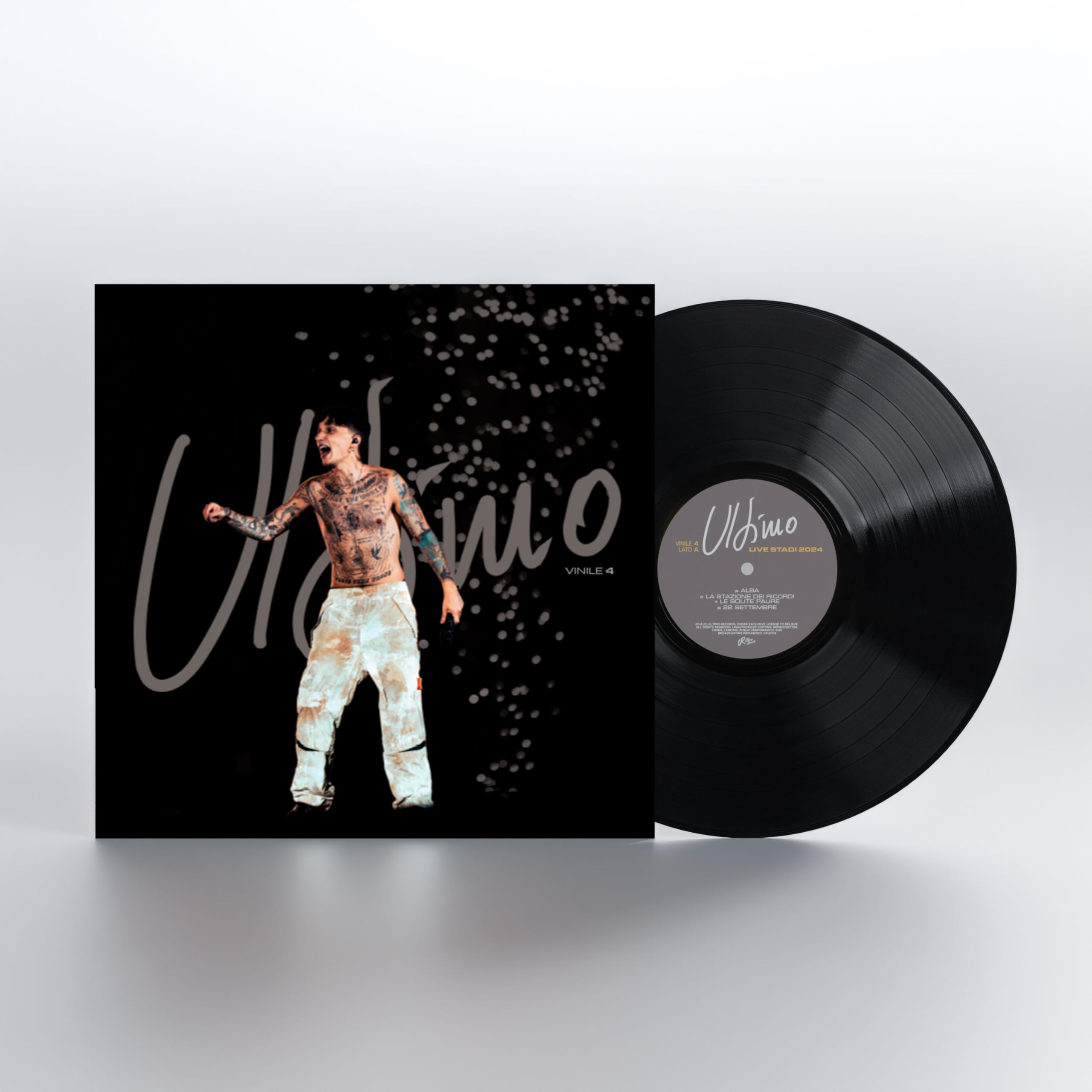 ULTIMO LIVE STADI 2024 - Box Quadruplo Vinile (autografato) - ESCLUSIVA AMAZON