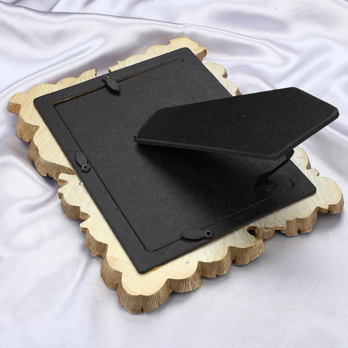 VILLCASE Golden Resin Ginkgo Leaf Picture Frame Decorative Tabletop Display