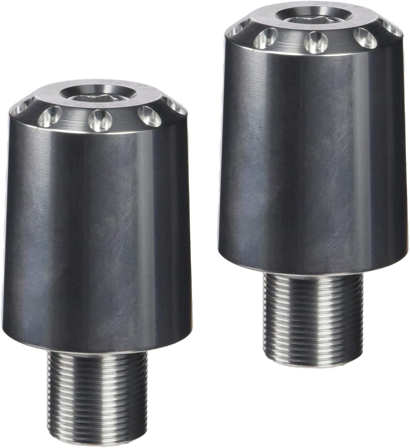 Puig 5617P Silver Aluminum Long Bar End