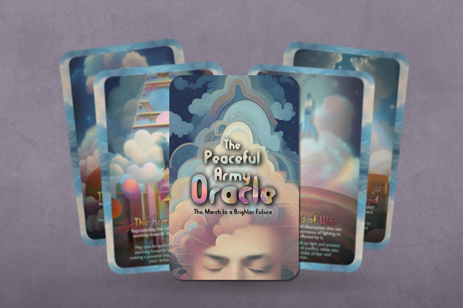 Ibiza Tarot The Peaceful Army Oracle - The March to a Brighter Future - Meditation Oracle - Oracle - Oracle Deck - Fortune Telling - Divination Tools