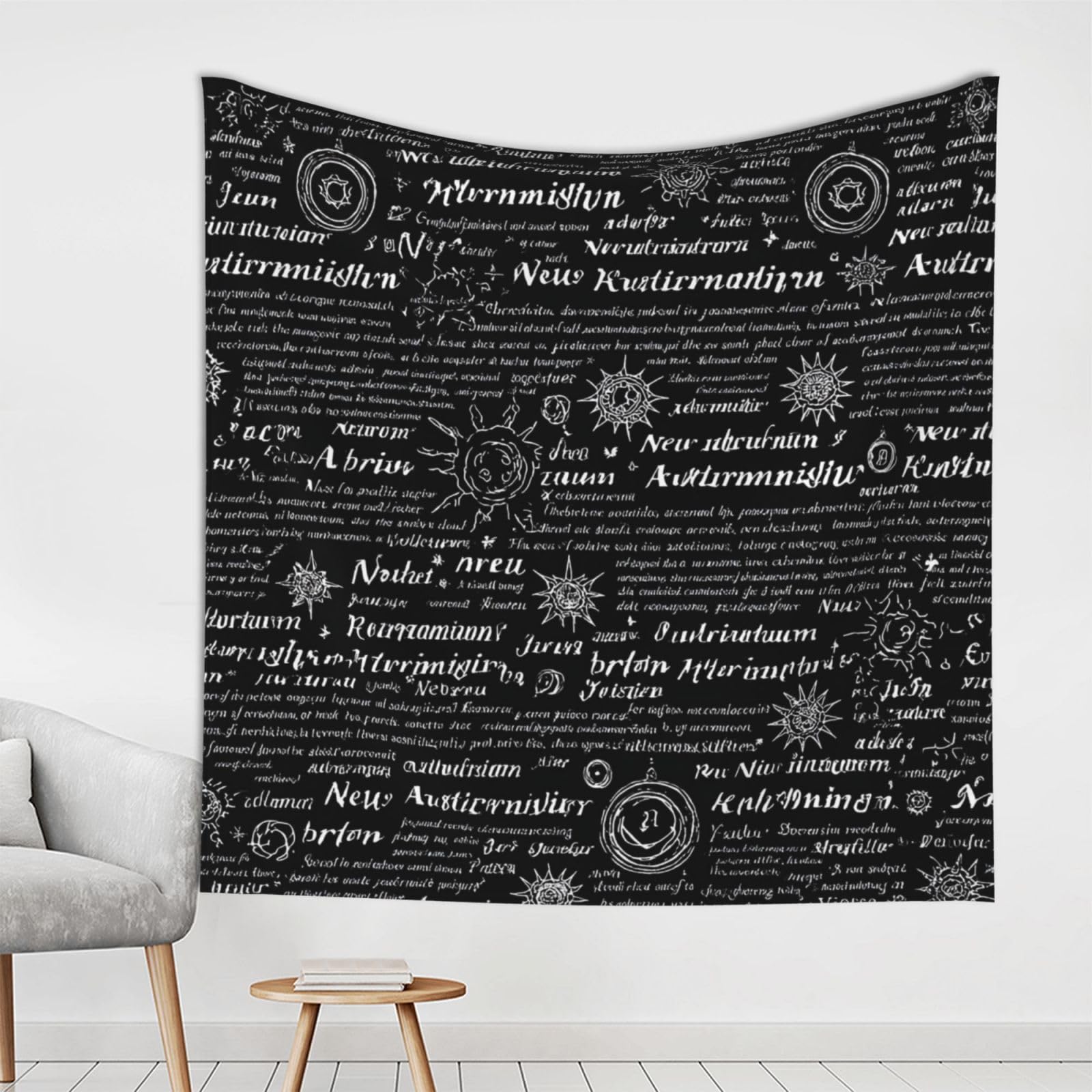 XOPEKVLAWM Tapestry Wall Hanging for Bedroom Aesthetic Wall Mural Tapestries 150x150 cm Art Backdrop Sun Tapestries Landscape Poster Tapestry for Living Room Dorm Office Home Decor