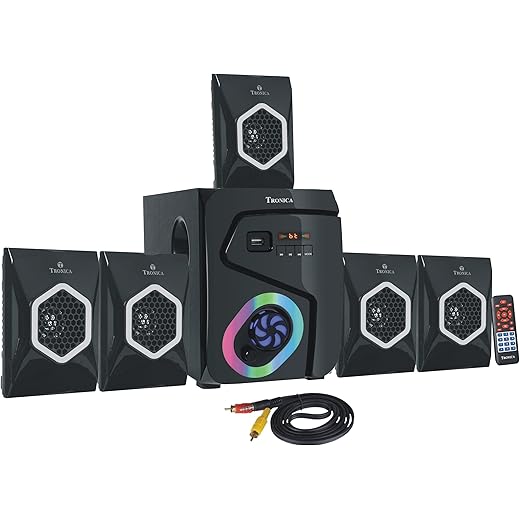 Tronica Cowin Series 51 Home Theatre Bluetooth Speaker Mult