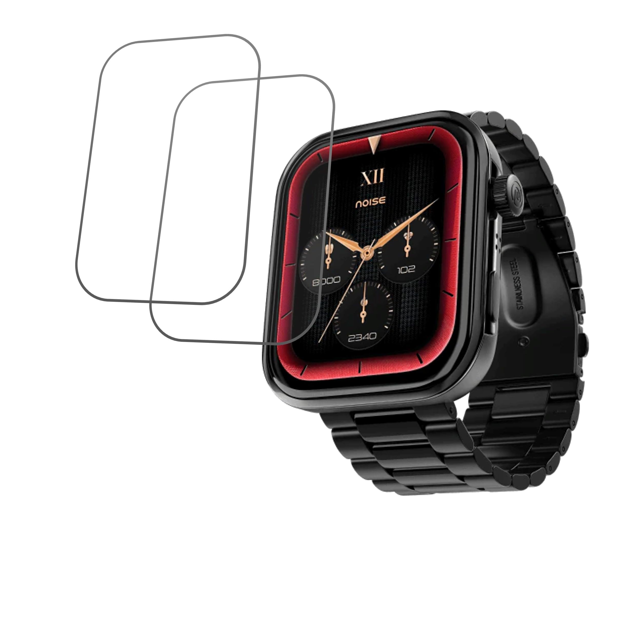 DVTECH® Noise ColorFit Pro 5 Max AMOLED Compatible Smartwatch Screen Protector Protective Ultra Clear Unbreakable (Flexible Screen Protector) (Pack of 02) (B0CV4BBTJ8) Amazon Price History, Amazon Price Tracker