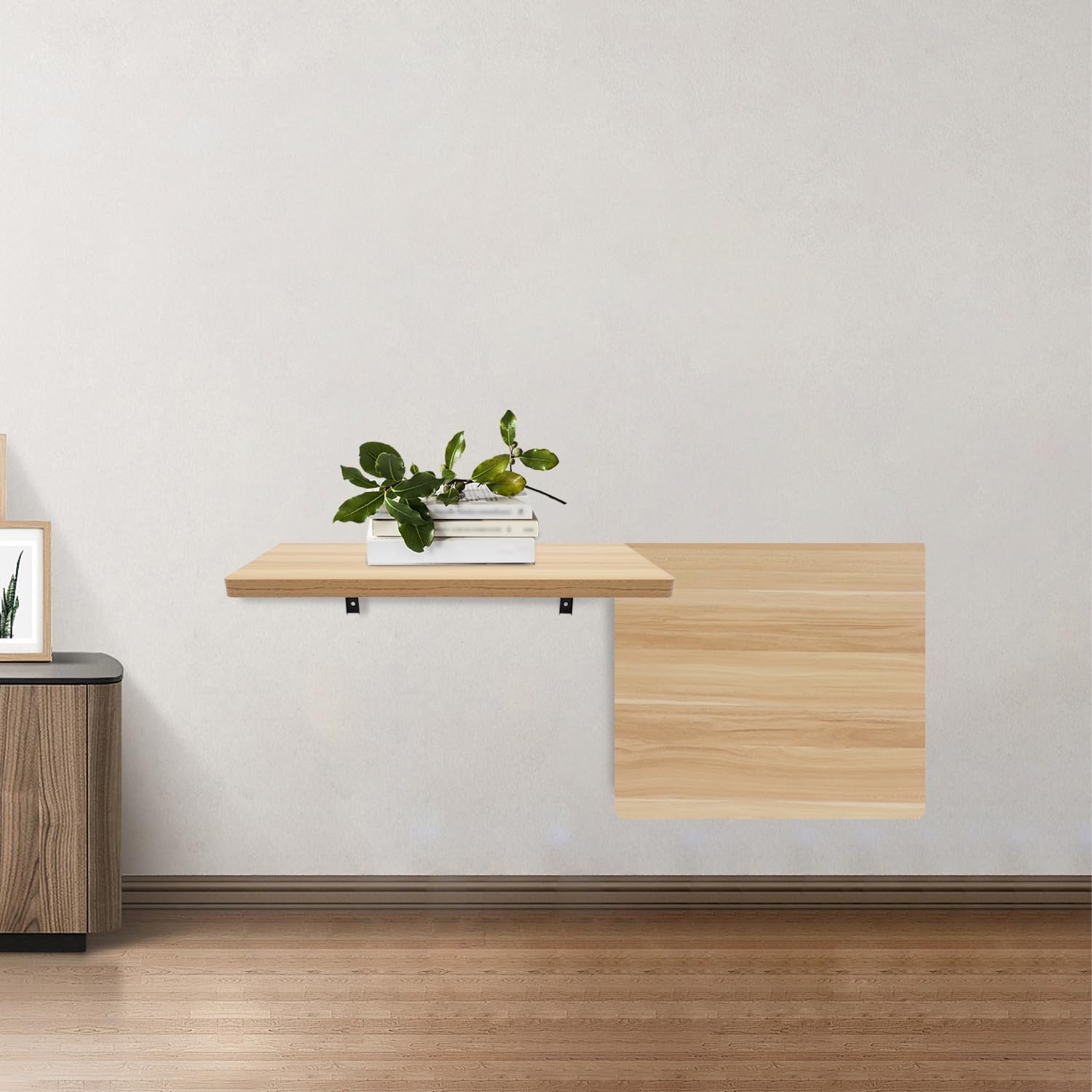 Banco de trabajo plegable montado en la pared, mesa plegable