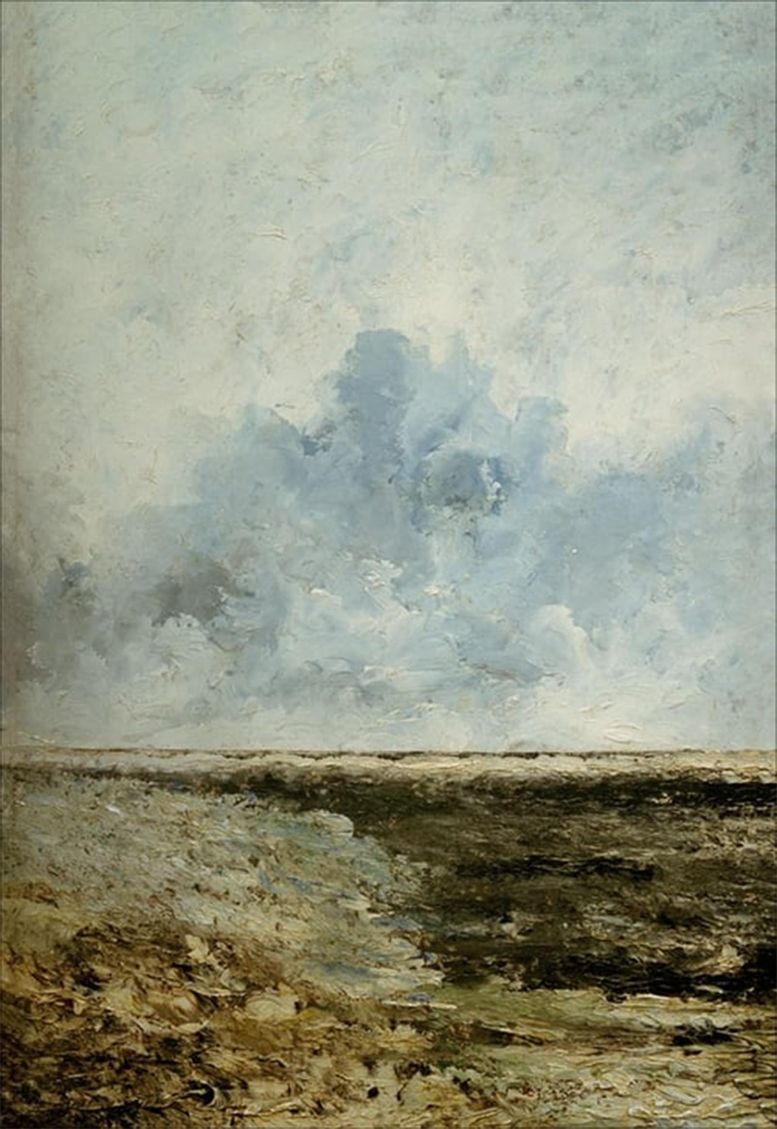 Tableau paysage marin d'August Johan Strindberg impression sur toile 60x90cm