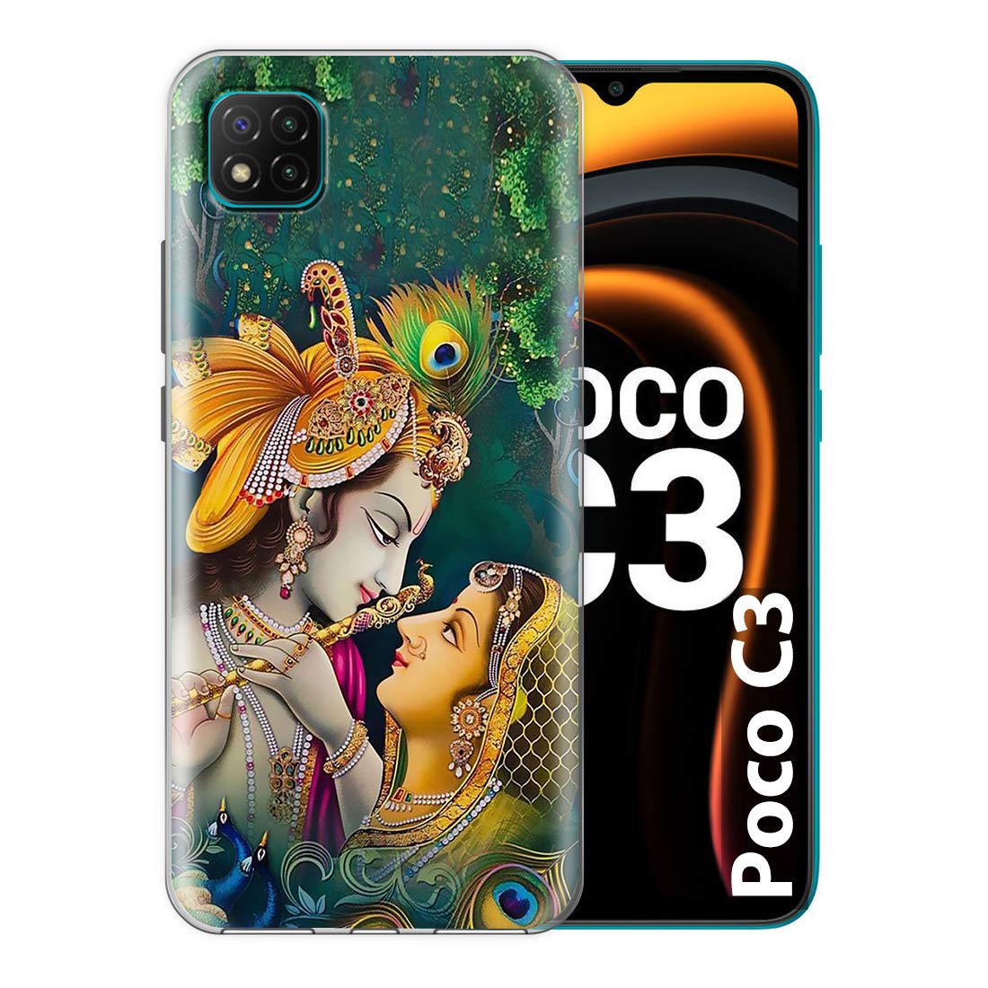 Fashionury Printed Soft Silicone Designer Pouch Mobile Back Cover for Poco C3 Case and Covers | for Boys & Girls -P028 (B08KXRGJL4) Amazon Price History, Amazon Price Tracker
