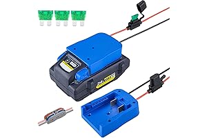 Drill Battery Power Wheels Adapter [2-PACK]