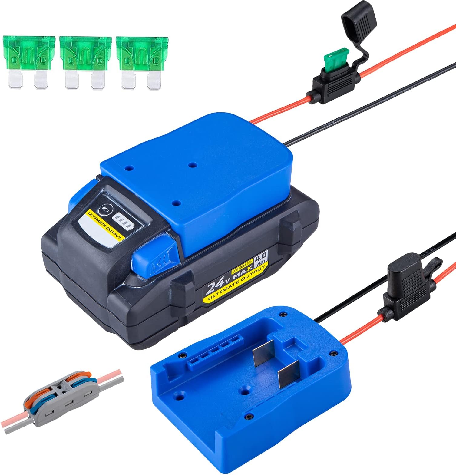 Power Wheels Adapter 12 Gauge Robotic Power Connector Converter for