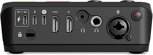 Miniatura 4 de RØDE X Streamer X Interfaz de audio integrada profesional y tarjeta de captura de video 4K con conectividad XLR, HDMI y TRRS para streaming, juegos