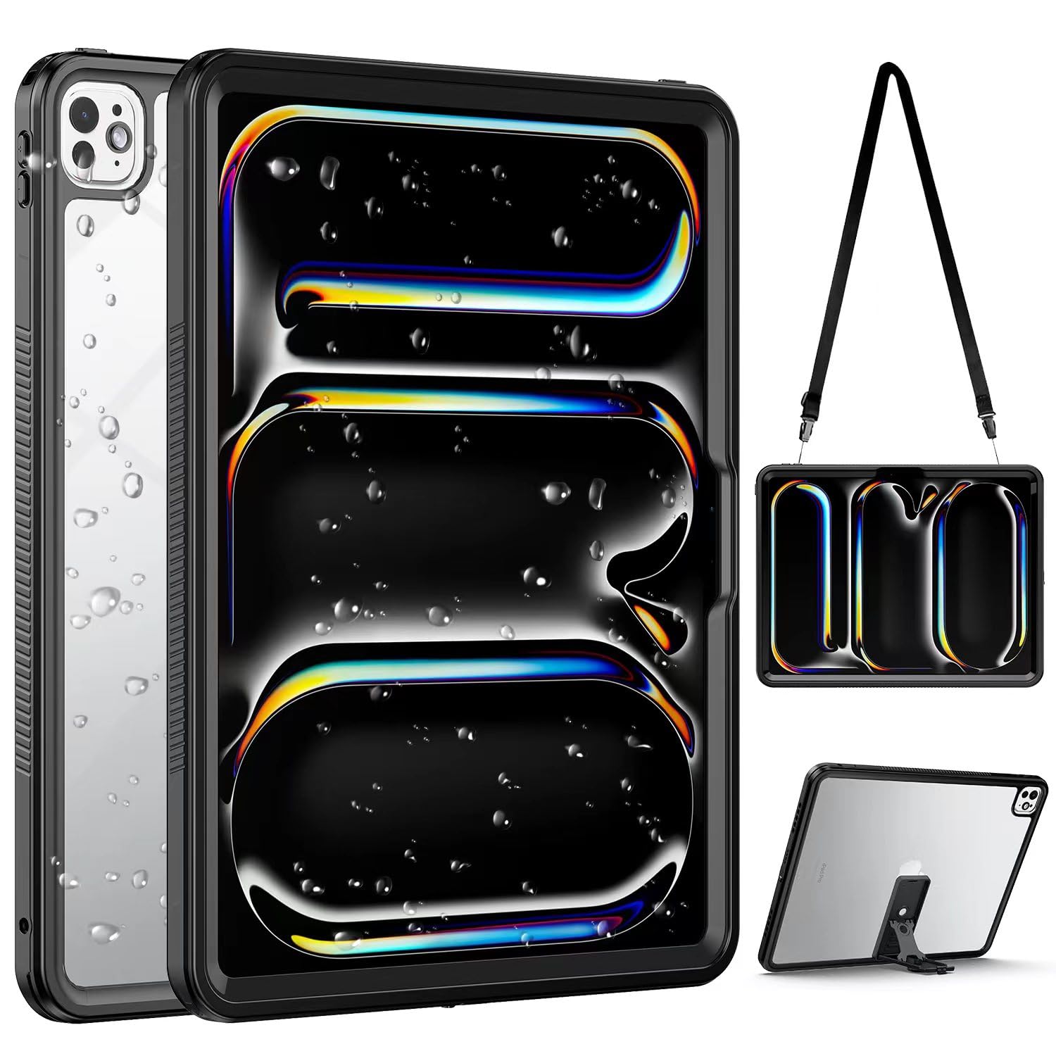 Amazon.com: Waterproof Case for iPad Pro 13 inch M4 2024