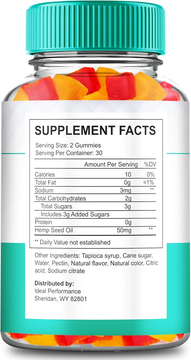 Activ Pure Hemp Gummies - ActivPure Supplement Hemp Gummies - Maximum Strength, All Natural Overall Health and Wellness Support, Activ Pure Health Gummy Reviews (3 Pack)