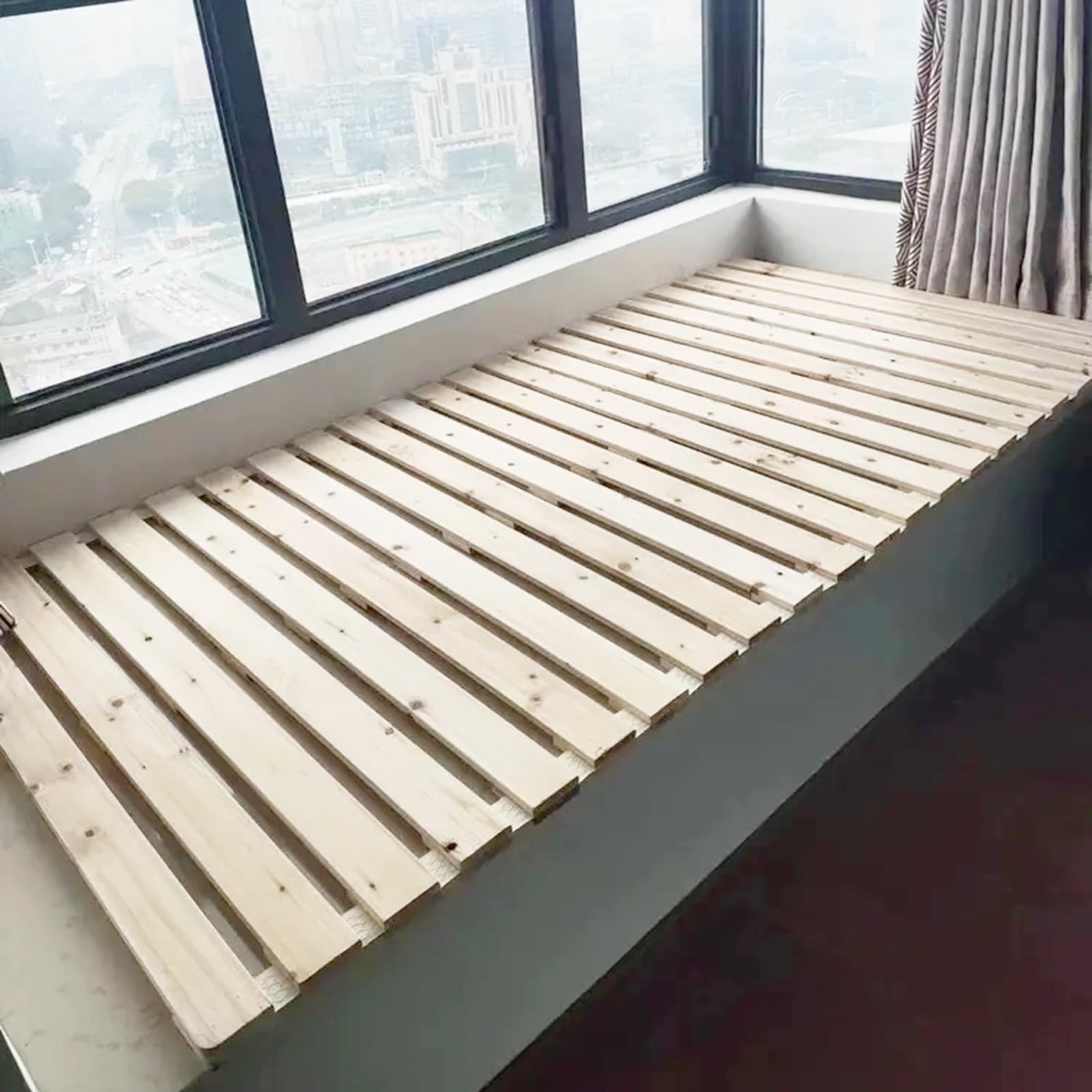 Doghe Pieghevoli in Legno per Letto, doghe di Ricambio per Letto ad Alta Resistenza - Tavola Pieghevole per Letto Singolo/Matrimoniale/Queen Size/Full Size - Doghe in Legno Resistenti per ca