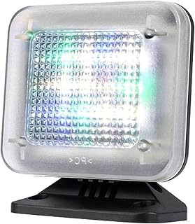 Simulator for Home Security - LED Light with Motion Sensor & Timer, 4 Lighting Modes, Anti-Explosion Deterrent to Protect Your House from Burglary(ST)