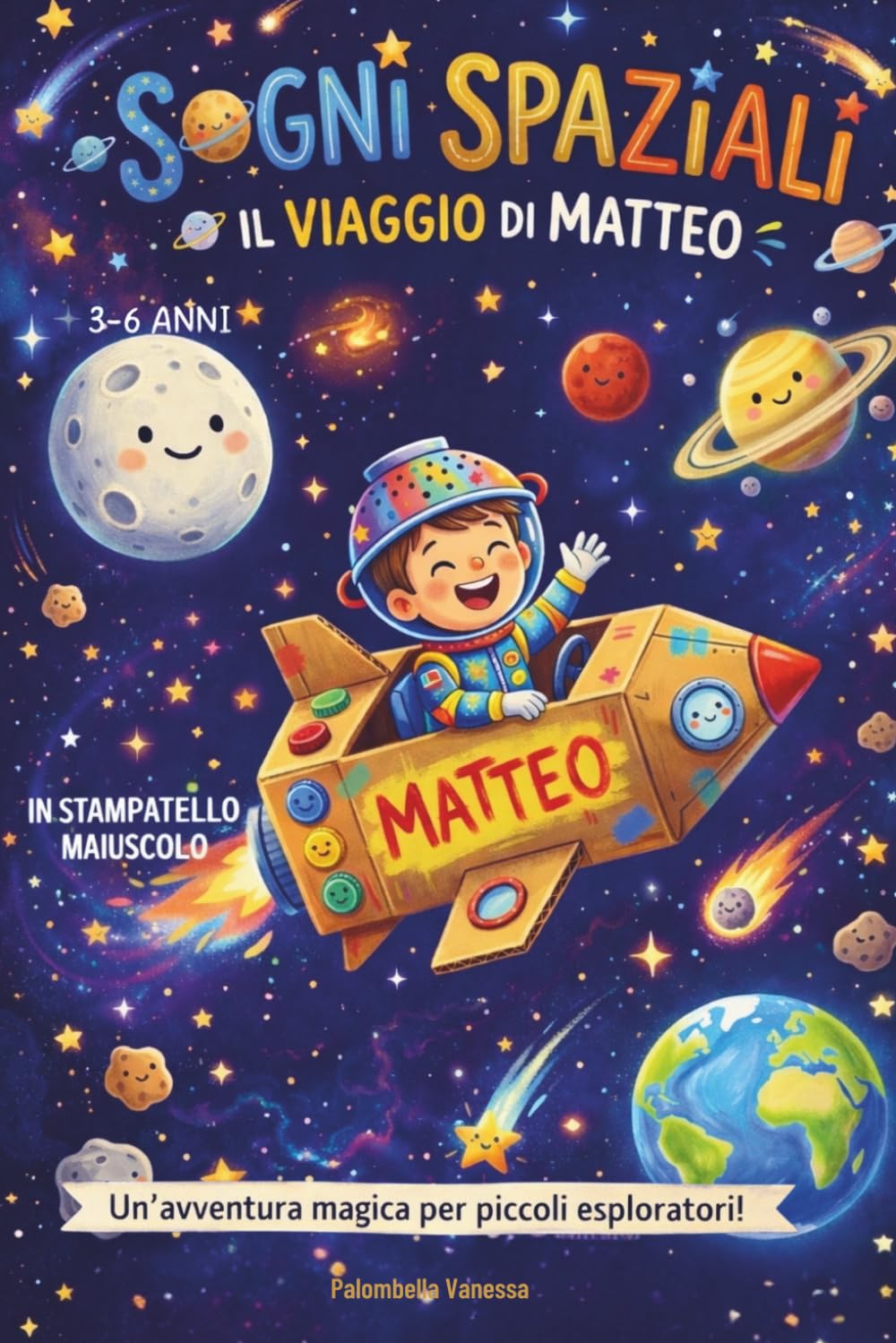 Sogni spaziali - il viaggio di Matteo: Un’ avventura magica per piccoli esploratori