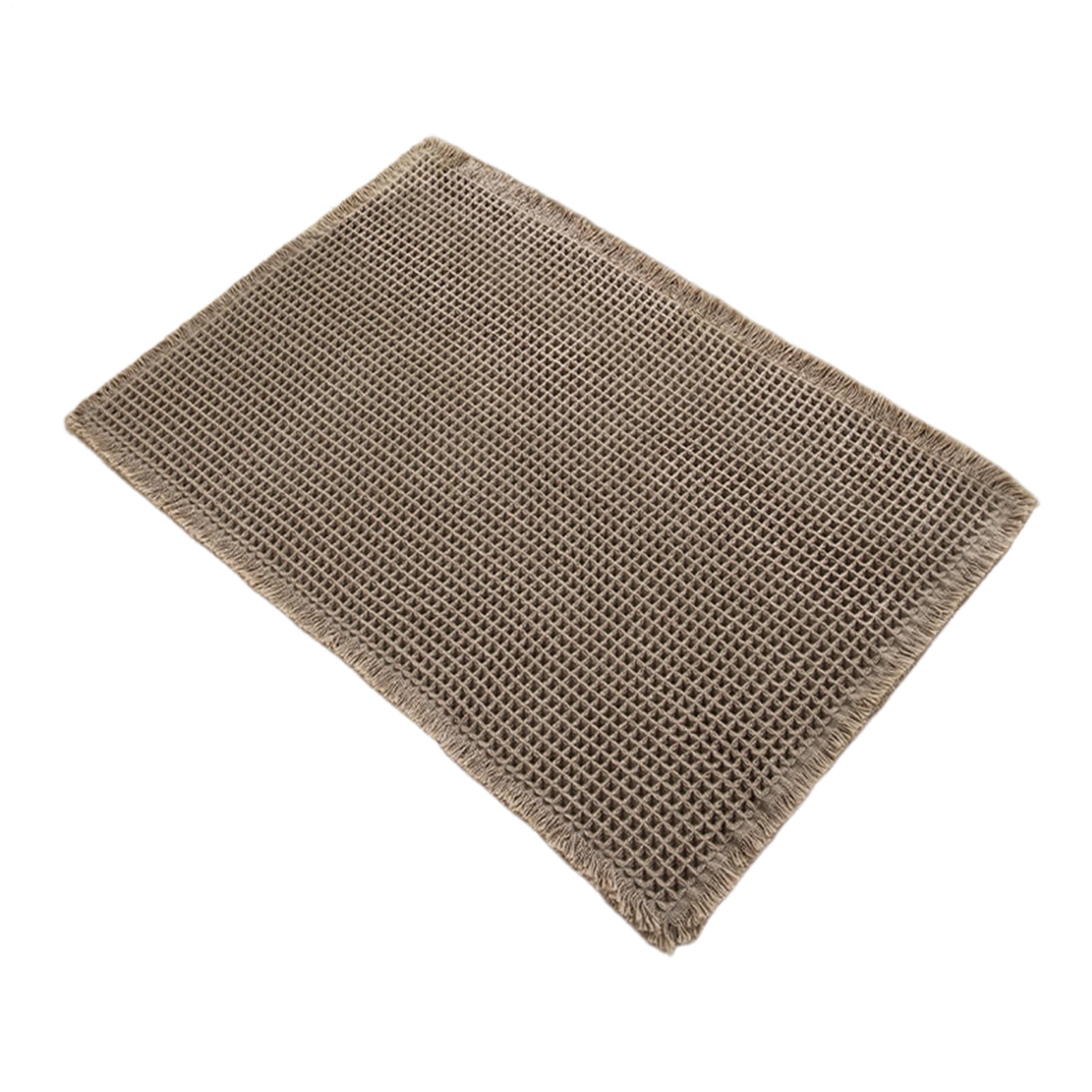 Alfombra de baño con textura waffle para solucionar el peligro de caídas en zonas húmedas