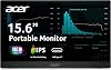 Monitor portátil Acer 15.6" FHD 1920x1080 IPS 60Hz PM161Q B1bmiuux | 4ms, AdaptiveSync, HDMI, 2xUSB-C, bocinas, monitor externo para laptop PC/MAC, PS5, XBOX, Switch, montaje VESA 1