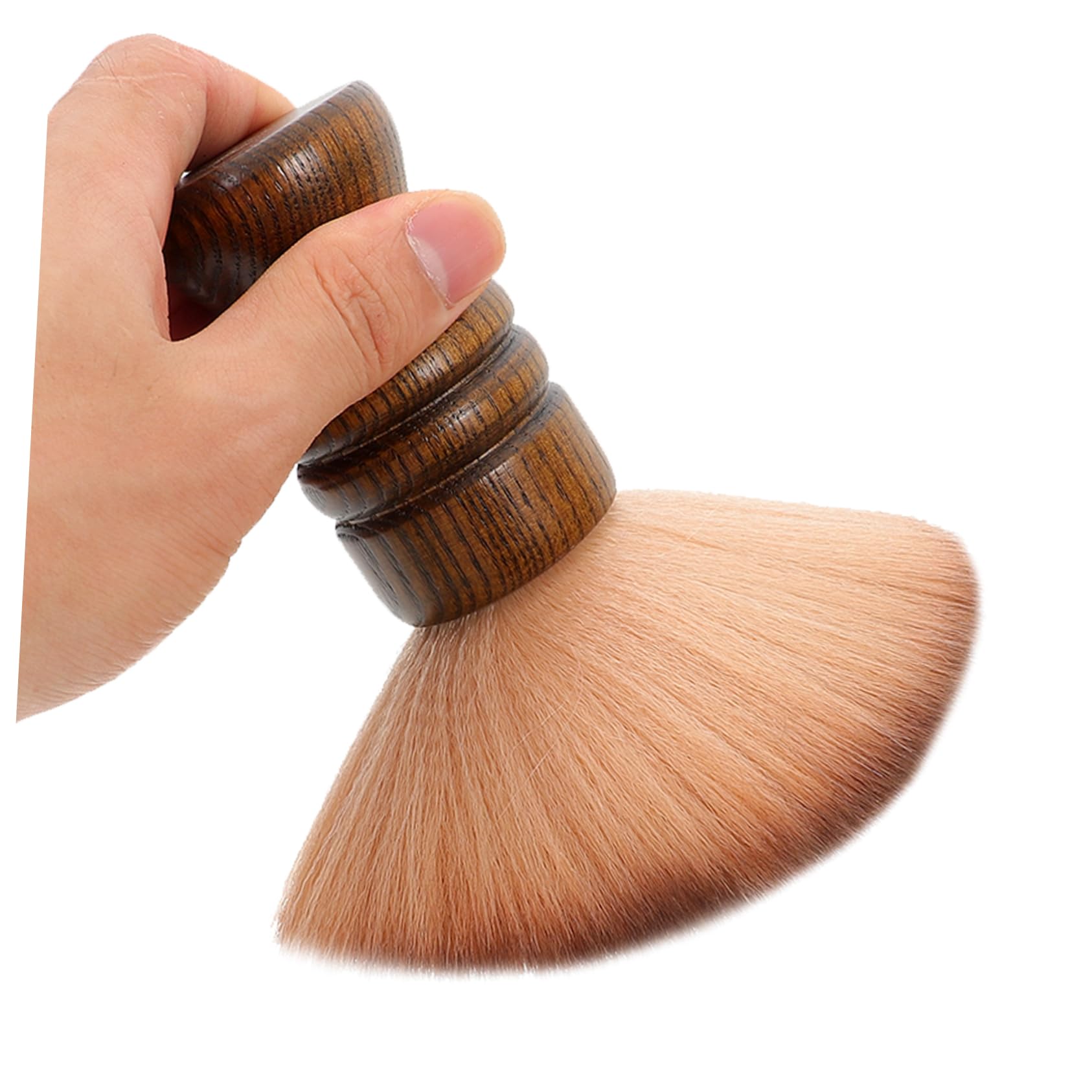 FRCOLOR 3St Bürste mit Holzgriff hairbrush haarbürsten barber brush hair remover bürste barber bürste Haarschneide-Reinigungsbürste Gesicht Friseurwerkzeug Bartreinigungsbürste Hölzern