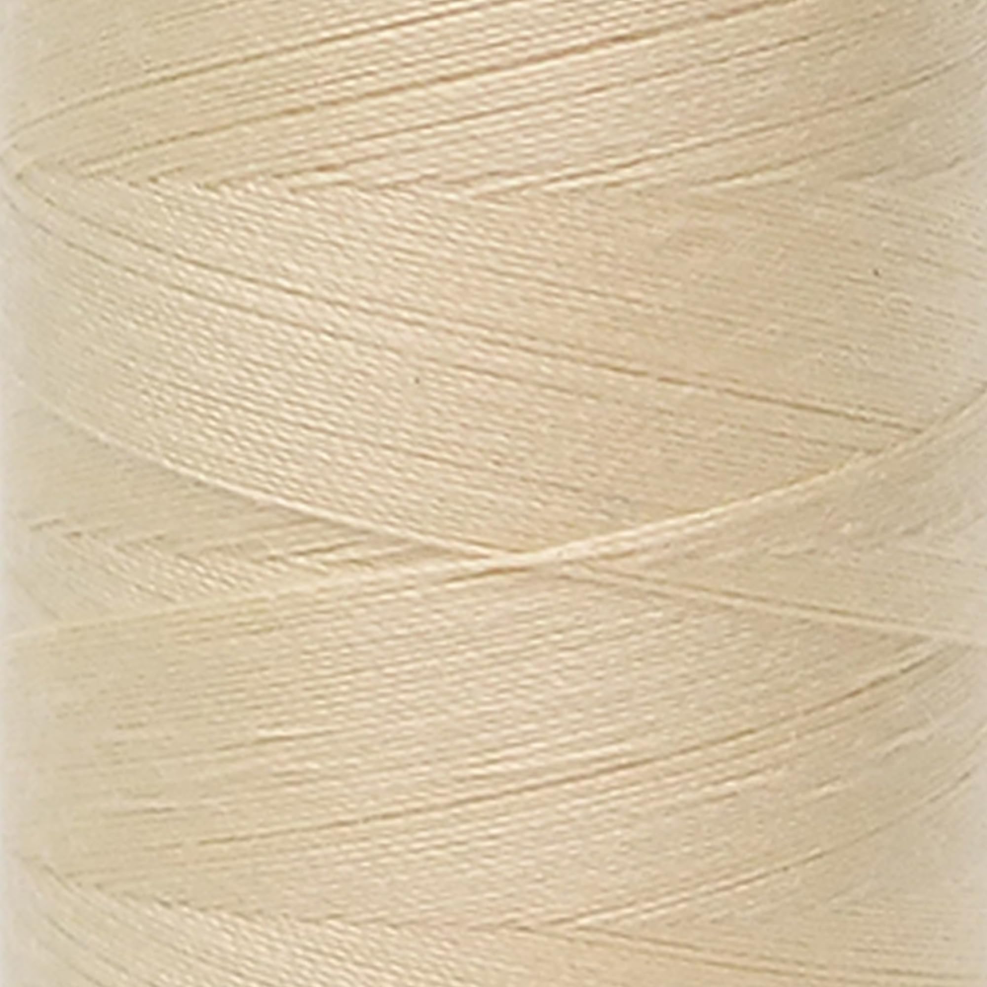 Moon Thread M024010 Cream Spun Polyester Sewing Thread - 1000M