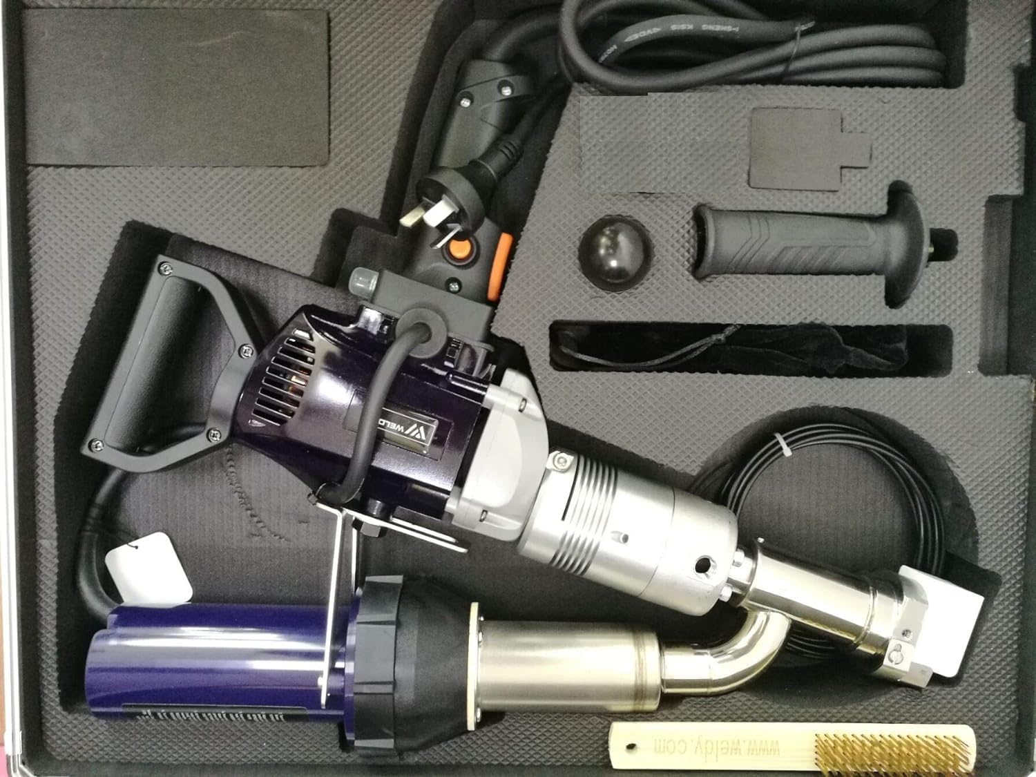 Weldy Ex2 Handheld Plastic Welding Extruder Extrusion Gun for PP HDPE LDPE -220V Extruder