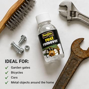 Rustins Rust Remover 125ml | Renovator for Metal