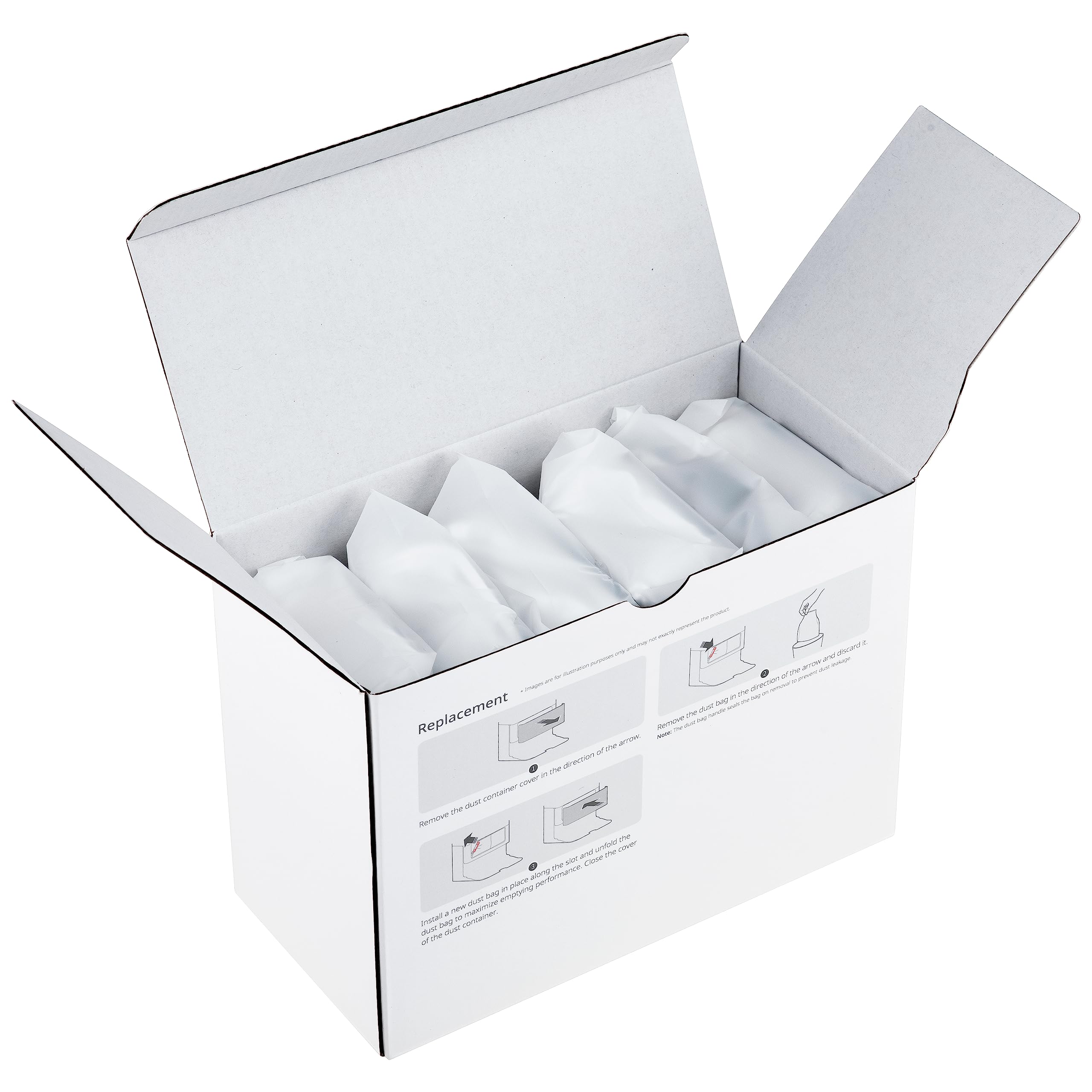 6 Sacchetti Antipolvere Originali Roborock Per Qrevo/S8 Series - Per Robot Aspirapolvere